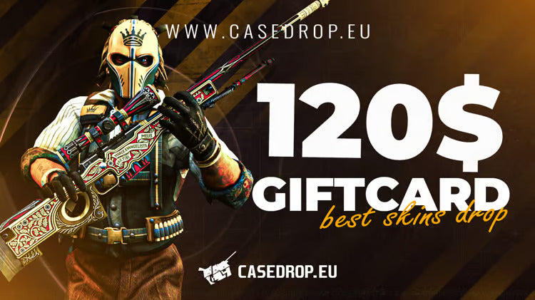 Card cadou Casedrop.eu 120 USD CD Key