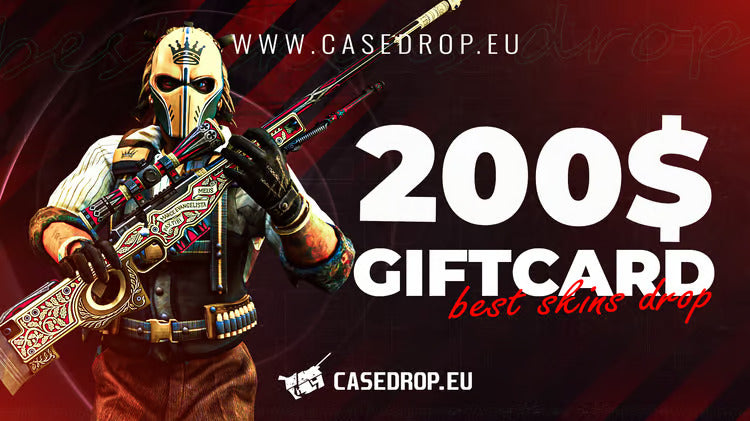 Card cadou Casedrop.eu 200 USD CD Key