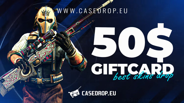 Card cadou Casedrop.eu 50 USD P-Card CD Key