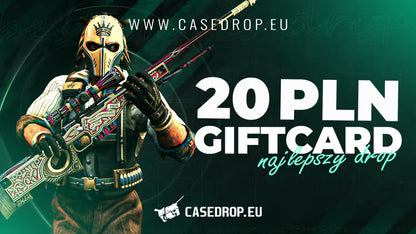 Card cadou Casedrop.eu 20 PLN P-Card CD Key