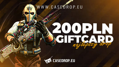 Card cadou Casedrop.eu 200 PLN P-Card CD Key