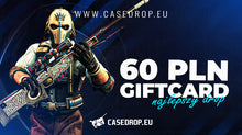 Card cadou Casedrop.eu Card cadou 60 PLN P-Card CD Key