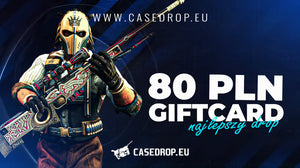 Card cadou Casedrop.eu 80 PLN CD Key