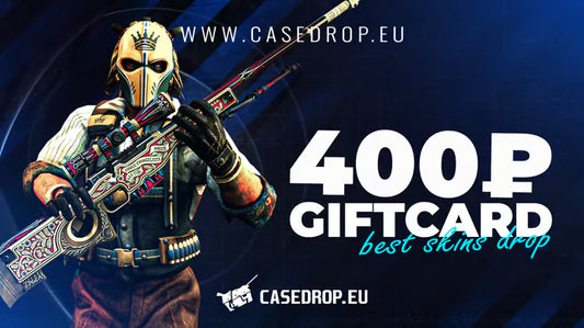 Casedrop.eu Card cadou 400 RUB P-Card CD Key