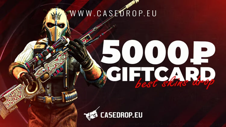 Casedrop.eu Card cadou 5000 RUB P-Card CD Key