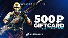 Casedrop.eu Card cadou 500 RUB P-Card CD Key