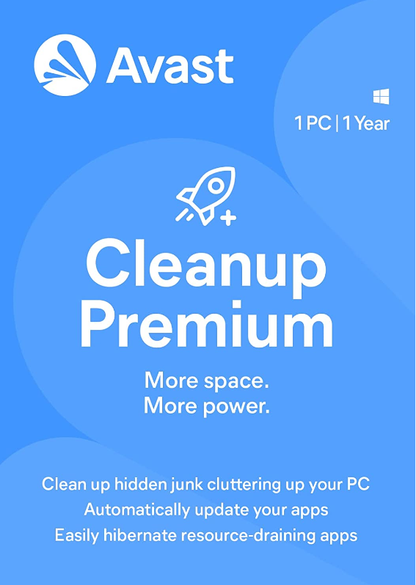 Avast Cleanup Premium 2024 Key (3 ani / 3 PC-uri)