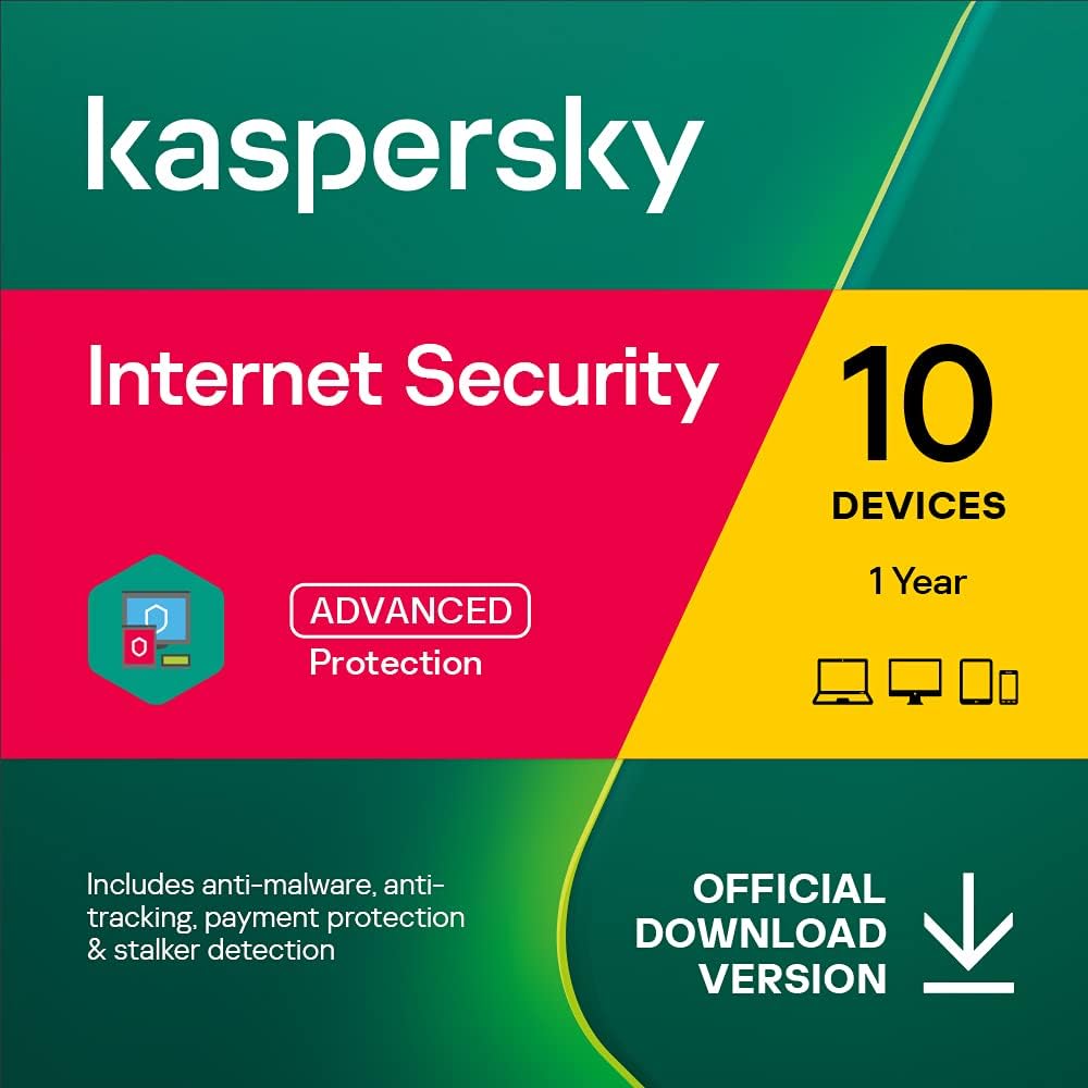 Kaspersky Internet Security 2023 EU Key (1 an / 10 dispozitive)