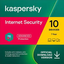 Kaspersky Internet Security 2023 EU Key (1 an / 10 dispozitive)