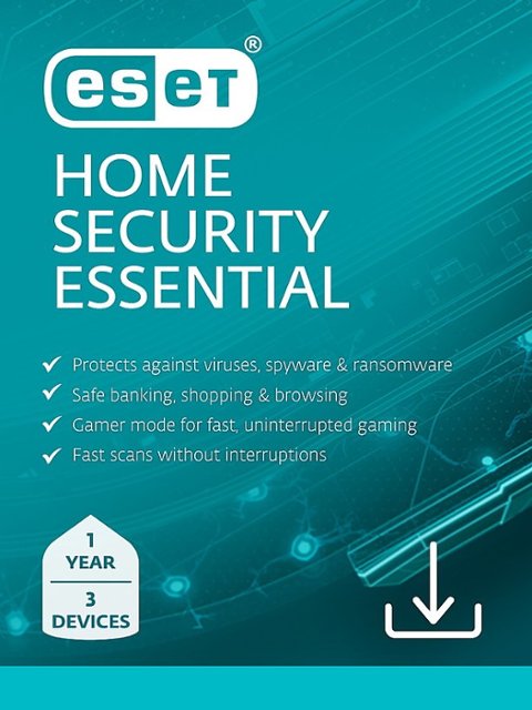 ESET Home Security Essential Key (1 an / 3 dispozitive)