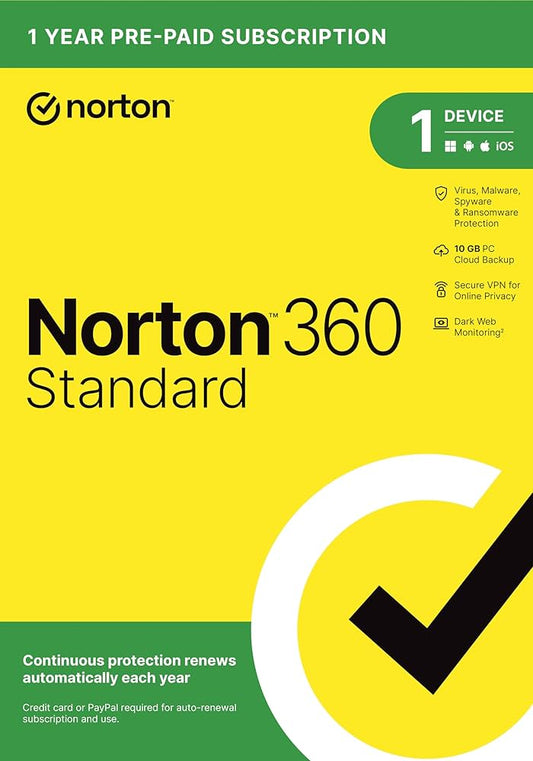 Norton 360 2024 EU Key (1 an / 1 dispozitiv)