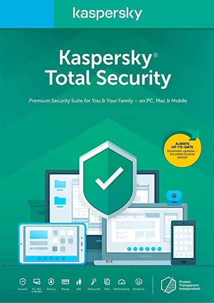 Kaspersky Total Security 2024 EU Key (1 an / 1 PC)