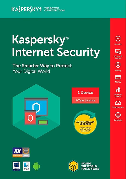 Cheie Kaspersky Internet Security 2024 (1 an / 1 PC)