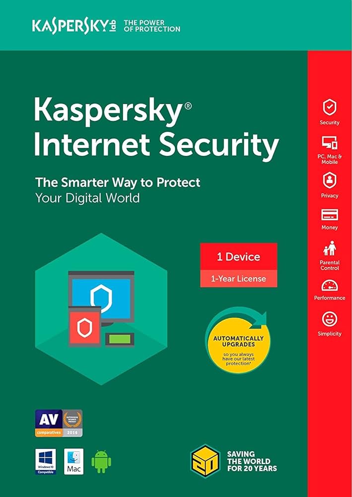 Kaspersky Internet Security 2024 Key (1 an / 1 dispozitiv)