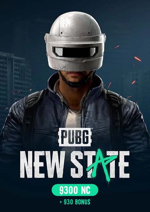 PUBG: New State Mobile - 9300 + 930 NC Prepaid CD Key