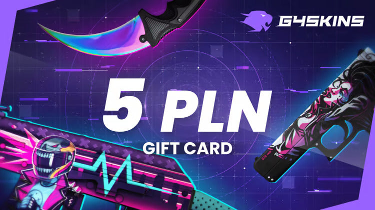 G4Skins.com Card cadou 5 PLN P-Card CD Key