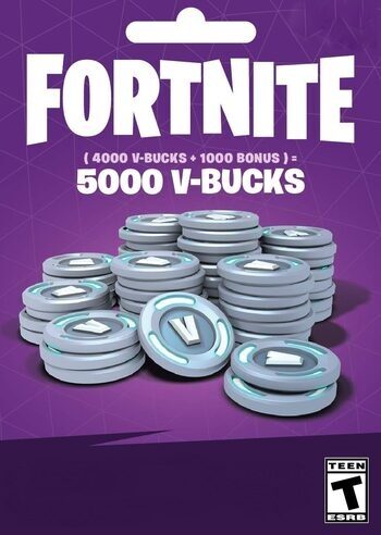 Fortnite 5000 V-Bucks XBOX One/Series CD Key