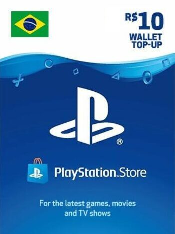 Card PlayStation Network 10 BRL BR CD Key