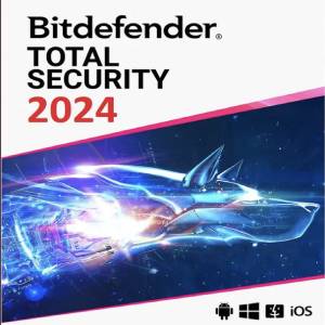 Bitdefender Total Security 2024 EU Key (1 an / 3 dispozitive)