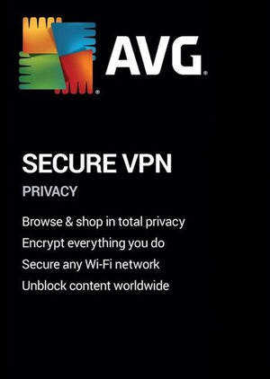 AVG Secure VPN Key (2 ani / 10 dispozitive)