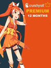 Crunchyroll Premium Mega Fan Plan 1 an Abonament