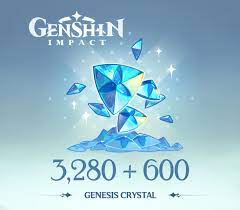 Genshin Impact - 3,280 + 600 de cristale Genesis Voucher Reidos