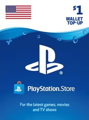 Card de rețea PlayStation Network 1 USD US CD Key