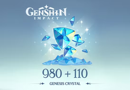 Genshin Impact - 980 + 110 Cristale Genesis Voucher Reidos