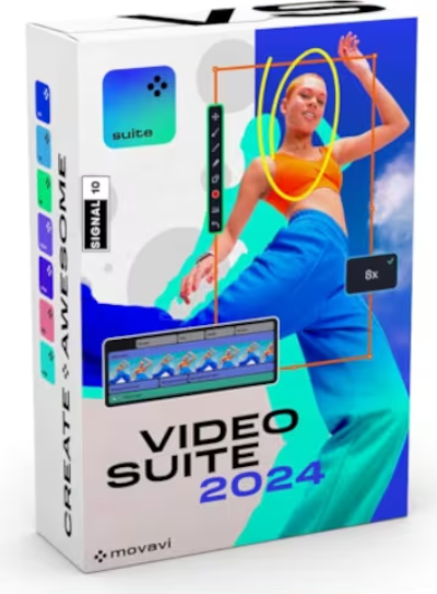 Movavi Video Suite 2024 Key (pe viață / 1 PC)