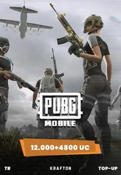 PUBG Mobile: 12000 + 4200 Unknown Cash Prepaid CD Key