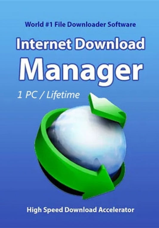 Internet Download Manager Key (Licență pe viață / 1 PC)