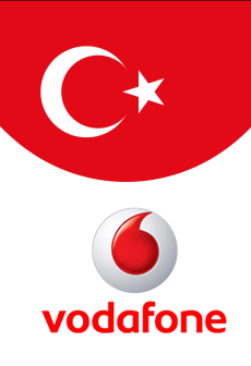 Vodafone Cipru 27 TRY reîncărcare mobilă TR