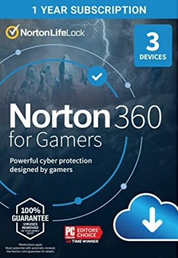 Norton 360 for Gamers 2021 EU Key (1 an / 3 dispozitive)