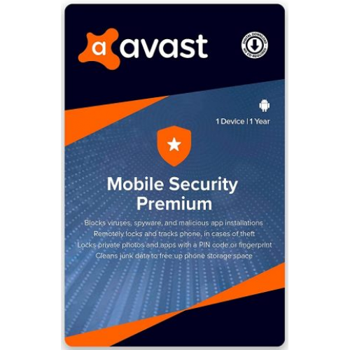 Avast Mobile Security Premium pentru Android 2024 Key (1 an / 1 dispozitiv)