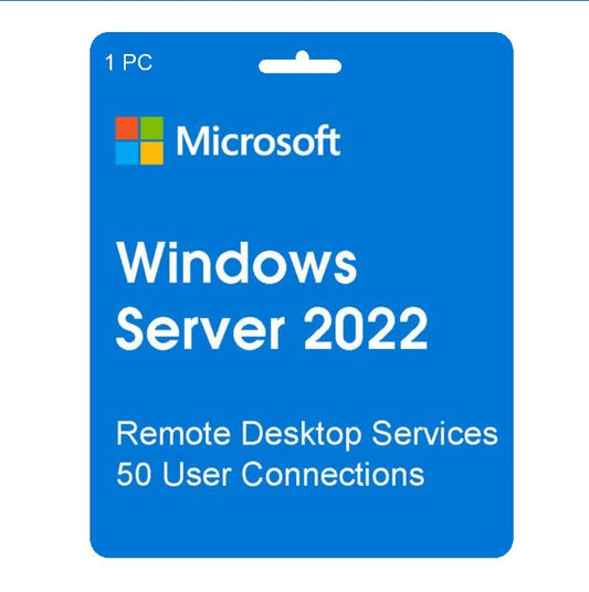 Windows Server 2022 Remote Desktop Services 50 CAL utilizator CD Key