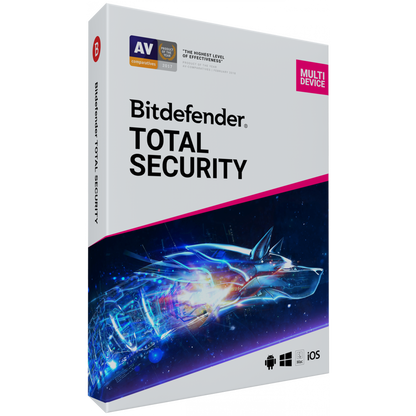 Bitdefender Total Security 2020 - 2019 Key - 5 dispozitive, 90 zile - RoyalKey