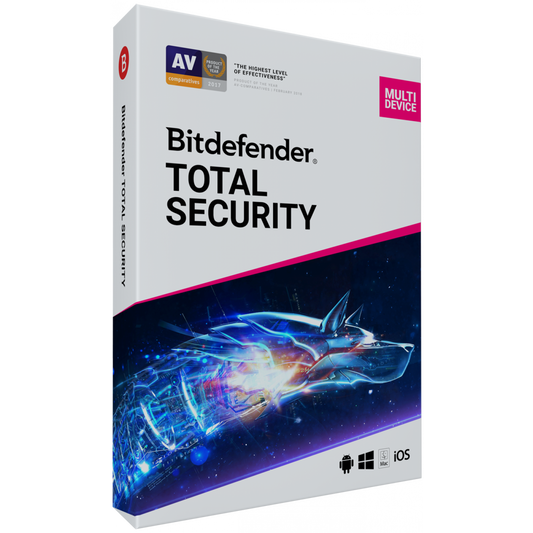 Bitdefender Total Security 2020 - 2019 Key - 5 dispozitive, 90 zile - RoyalKey