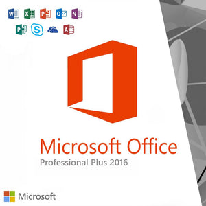 Microsoft Office 2016 Professional Plus Retail Cheie globală