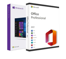 Windows 10/11 Pro + Office 2021 Pro Plus Retail Cheie globală