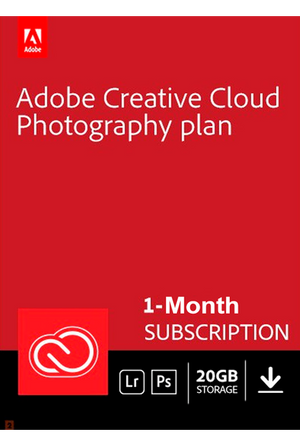 Adobe Photography Plan Abonament 20 GB 1 lună Global Key