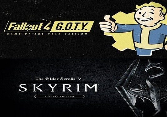 The Elder Scrolls V: Skyrim - Ediție specială + Fallout 4 GOTY Steam CD Key