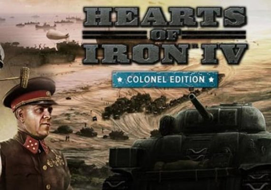 Hearts of Iron IV - Ediția colonelului Steam CD Key