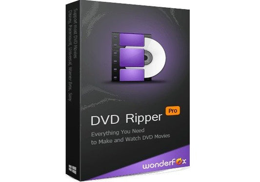 Wonderfox: DVD Ripper Pro Key (pe viață / 5 PC-uri)