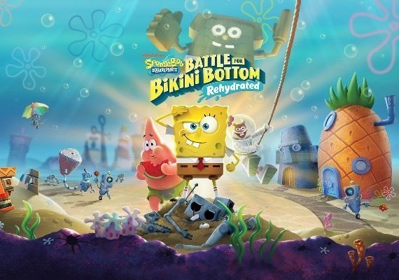 SpongeBob SquarePants: Bătălia pentru Bikini Bottom - Rehydrated EU Steam CD Key