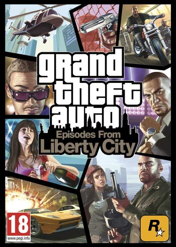 Grand Theft Auto: Episoadele din Liberty City Global Steam CD Key