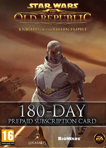 Star Wars: The Old Republic 180 Days Time Card Global Site-ul oficial CD Key