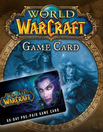 WoW World of Warcraft 60 zile Card de timp US Battle.net CD Key